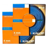 Cable Unipolar Normalizado 4mm Kalop 100 M. Cat5 Pack X 2 Un