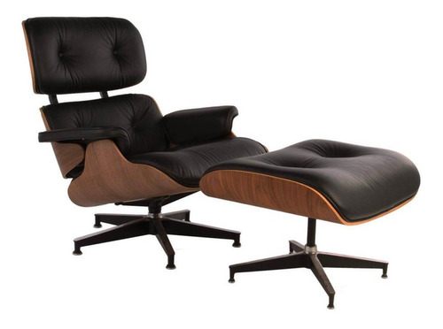 Sillon  Eames Lounge + Ottoman