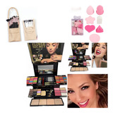 Set De Maquillaje Profesional Completo +12 Brochas + Esponja