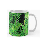 Taza Hojas Verdes  Fotografía De Plantas  Realista Calidad