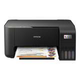 Impresora A Color Multifunción Epson Ecotank L3210 Negra 110v/127v