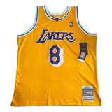 Regata Lakers Kobe Bryant Mitchell & Ness Authentic Amarelo