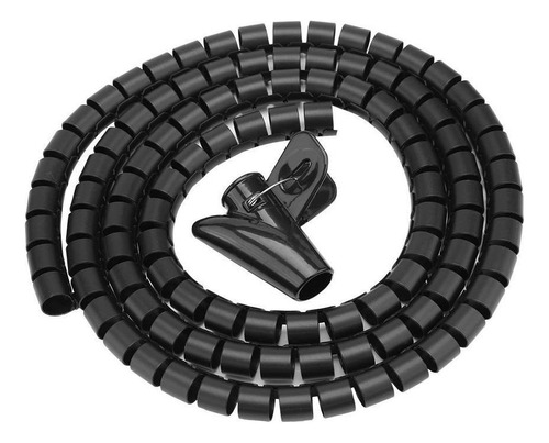 Tubo Espiral Flexible Organizador De Cable Envoltura De Cabl