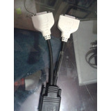Dual Dvi-i Y-splitter Cable