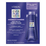  L'oreal Paris Everpure Mascarilla Aclarado Violeta Cabello R