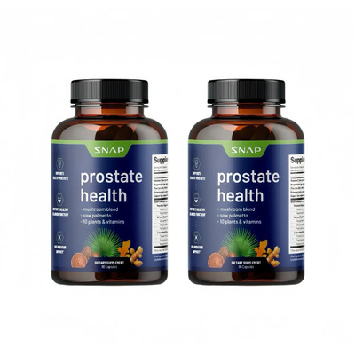 Suplemento Nutricional Snap Prostate Health Para Mejorar El Rendimiento Masculino, Favorecer La Calidad De Vida Y Aumentar La Satisfacción De La Pareja,2pcs | Meses sin interés