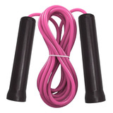 Speed Rope Soga Saltar Pvc Ecnomica Funcional Entrenamiento Color Rosa