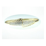 *pulseras Brazaletes Con Cristales Oro 18k Diseño Único