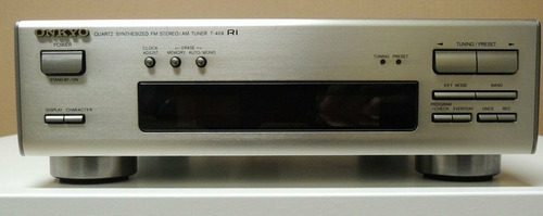 Sintonizador Tuner Onkyo  Fm Am  Radio T-409