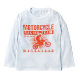 Remera Nene Manga Larga Moto