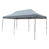 Toldo Plegable 3x6 Metros Lona Oxford Blanca Impermeable 