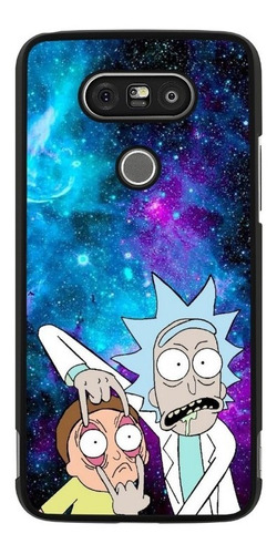 Funda Protector Para LG G5 G6 G7 Rick And Morty Moda 04 N