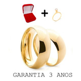 Par Aliança De Casamento 8mm Cor Ouro 18k Moeda Antiga