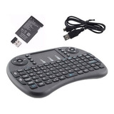 Mini Teclado Touchpad Sem Fio Usb Smart Tv Ps3 Xbox Pcs Not