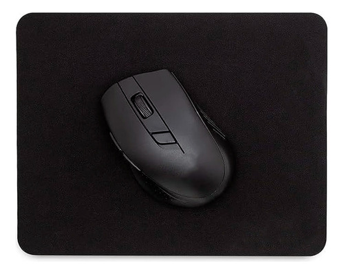Mousepad Pequeno Preto 20x20 De Eva Escritório Trabalho Liso