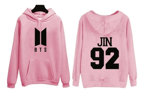 Blusa Moletom Kpop Bts Jin 92 Integrante Musica Pop Casaco