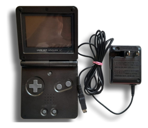 Game Boy Advance Sp Negro Ags-001 Una Luz (ver Fotos)