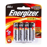 Pila Energizer Aa Alcalina E91 X 40 Unidades En Blister De 8