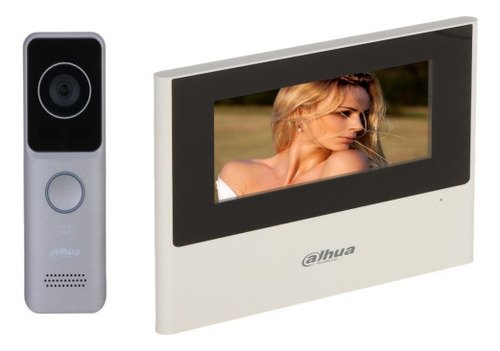 Kit Videoportero Wifi Dahua Timbre Ext+monitor Interior 4.3 