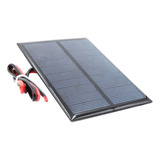 Painel Placa Com Fio  Solar 5v 1w 200ma 90x70mm Mini