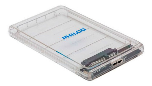 Estuche Philco Para Disco Duro 2.5 PuLG 5 Gbps Usb 3.0 Cas40