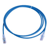 Patch Cord Z-max Cat6a S/ftp, Cm/ls0h, 7ft, Color Azul