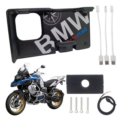 Suporte Celular Moto Gps Bmw  R 1300 1250 1200 Pro Max 2.0