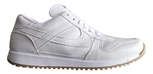 Tenis Panam Unisex Vaivén Blanco Piel Mujer Y Hombre 010417