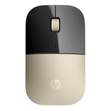 Mouse Inalámbrico Hp  Mouse Z3700 Dorado