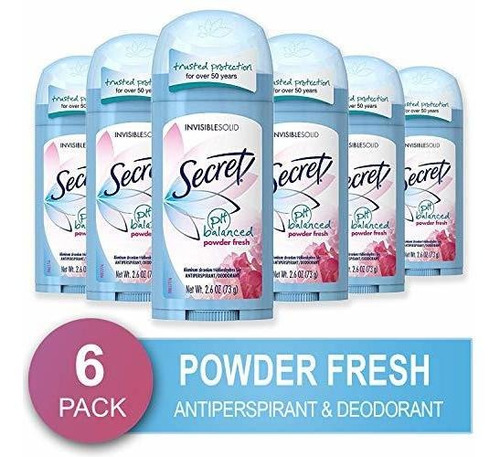 Secret Original Antitranspirante / Desodorante, Invisible So