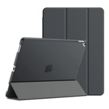 Funda Jetech iPad Pro De 12,9 PuLG 1ª Y 2ª 2015 Gris Oscuro