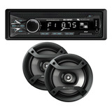 Estereo Bluetooth Am Fm Con Par Parlantes 6 Pulgadas Pioneer