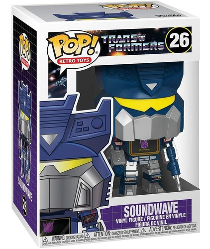 Funko Pop Retro Toys Transformers Soundwave