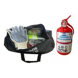 Kit Seguridad Para Auto C/matafuego Compacto 1kg