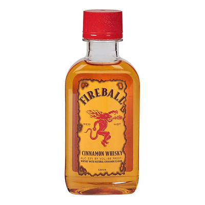 Paquete De 3 Whisky Fireball Cinnamon Mini 50 Ml | Envío gratis
