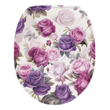 Fundas De Asiento De Inoda Con Rosas Moradas Para Bao, Sper