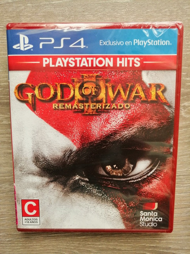 God Of War 3 Remasterizado - Ps4. Nuevo-sellado