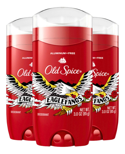 Old Spice Desodorante Sin Aluminio Para Hombres, Eaglefangs.