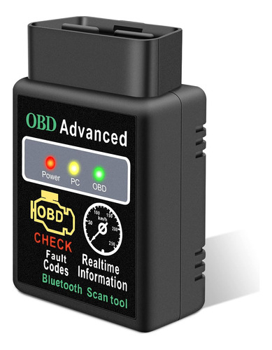 Escaner Automotriz Hh Obd2 Elm327 V1.5 Bluetooth 5.1