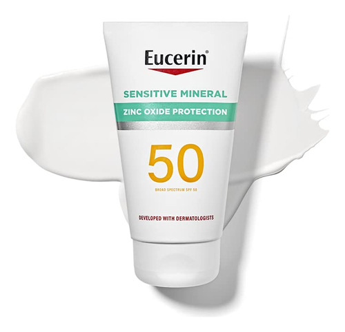 Eucerin Sun Sensitive Mineral Sunscreen Lotion Spf 50 Con Pr