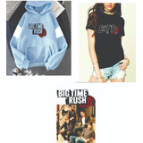 Sudadera Azul Claro Playera Y Cojin  Big Time Rush