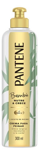 Crema Para Peinar Pantene Bambu Nutre & Crece 300 Ml