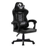 Cadeira Gamer Fox Racer Nordic Encosto Ajustável Preto