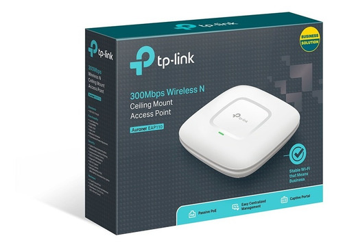 Access Point 300mbps N Ceiling Techo Interior Tp-link Eap110