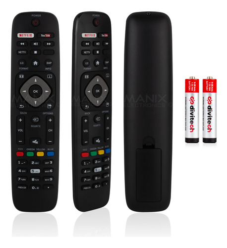 Control Remoto Compatible Con Todos Los Philips Pfl Smart Tv