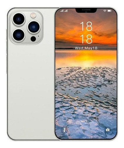 Telefone Barato Android I13 Pro Max 6.1 Branco 1
