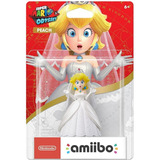 Figura Amiibo Nintendo Super Mario Odyssey Peach Wedding