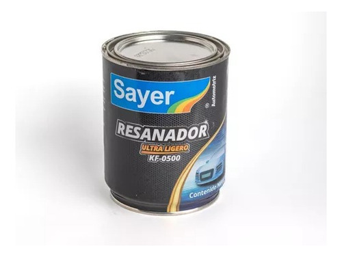 Resanador Automotriz Ultraligero Kf-0500 Sayer 1l Kit