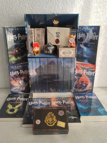 Harry Potter Saga Forma Hogwarts En Español 8 Libros 