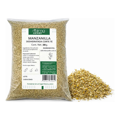 Manzanilla Flor Corte Té 250 Gramos | 100% Natural | Meses sin interés